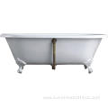 66'', 60'' Double Ended Bathtub With Clawfoot